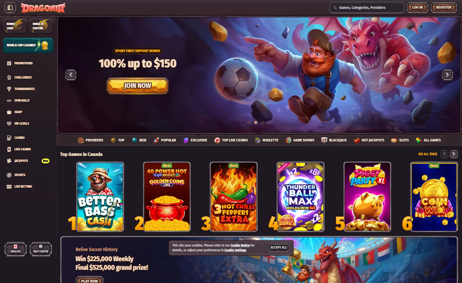 Dragonia Casino Casino επίσημη αρχική σελίδα