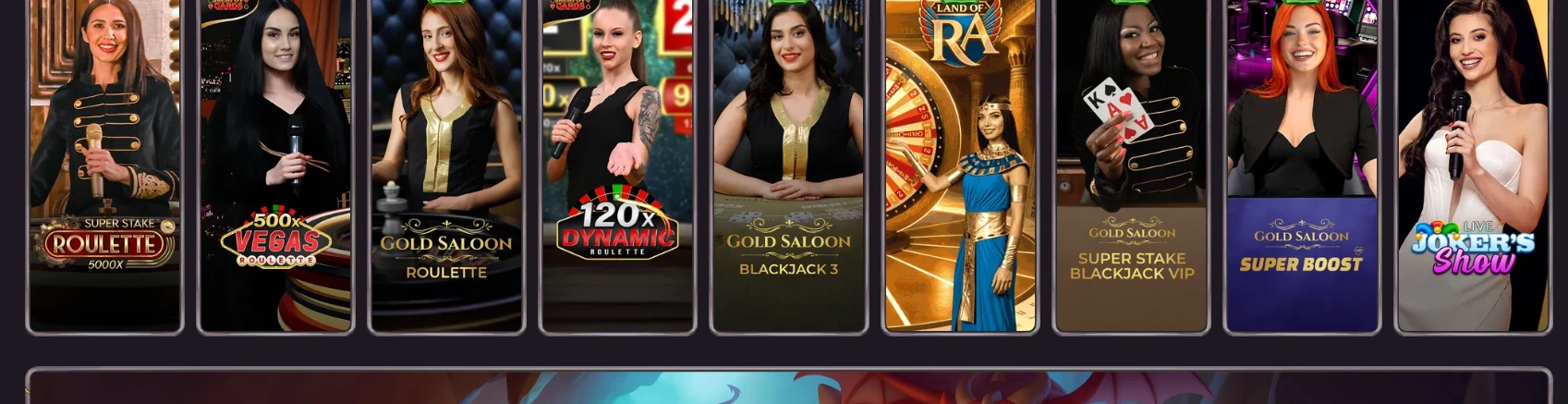 Dragonia Casino Casino τμήμα live dealer